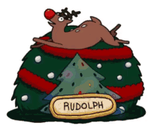 christmas rudolph