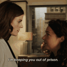 Im Keeping You Out Of Prison Rose Leslie GIF - Im Keeping You Out Of Prison Rose Leslie Maia Rindell GIFs