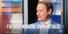 Ive Bee Working On My Fitness GIF - Workout Muscles Carson Kressley GIFs