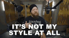 Its Not My Style At All Fluff GIF - Its Not My Style At All Fluff Riffs Beards And Gear GIFs