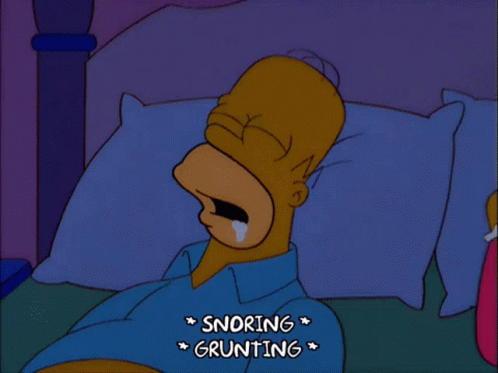 Homer,Snoring,Grunting,Cant Sleep,The Simpsons,gif,animated gif,gifs,meme.