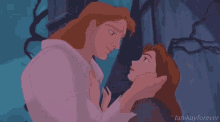 Beauty And The Beast Love GIF - Beauty And The Beast Love Cuddle GIFs
