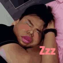 ugly man sleeping zzz