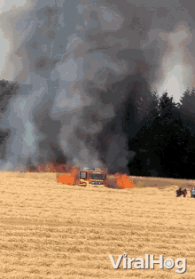 fire in the rye field viralhog field on fire rye field caught on fire fire
