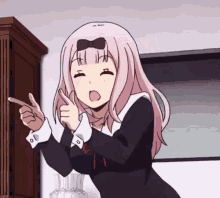 anime excited kaguya sama wa kokurasetai chika fujiwara