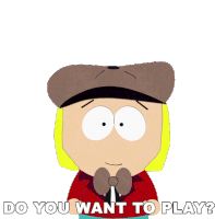 Do You Want To Play Pip Pirrip Sticker - Do You Want To Play Pip Pirrip South Park Stickers