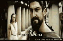 This Is Sparta! GIF - Sparta Attack Kick GIFs