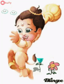 Hanuman Childhood Small Hanuman GIF - Hanuman Childhood Small Hanuman Bajarangbali GIFs
