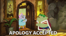 Apology Accepted Bridget GIF - Apology Accepted Bridget King Gristle Jr GIFs