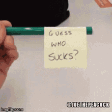 Guess Who Suck You GIF - Guess Who Suck You Point GIFs