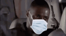 Sick Mask Idris Elba GIF - Sick Mask Idris Elba Face Mask GIFs
