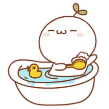 Bath Scrub GIF - Bath Scrub Rubber Ducky GIFs