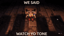 Minecraft Minecraft Dungeons GIF - Minecraft Minecraft Dungeons Watch Your Tone GIFs