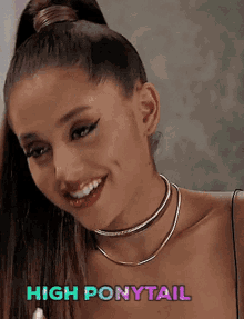 Ponytail High Ponytail GIF - Ponytail High Ponytail Ponytail Weave GIFs