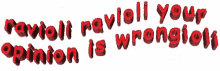 wrong ravioli