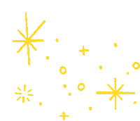 Yellow Twinkle Shiny Sticker - Yellow Twinkle Shiny Sparkle Stickers