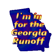 Im In For The Georgia Run Off Raphael Warnock Sticker - Im In For The Georgia Run Off Raphael Warnock Runoff Stickers