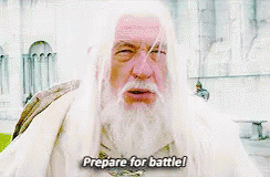 On Your Marks GIF - Lord Of The Rings Ian Mc Kellen Gandalf GIFs