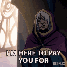 Im Here To Pay You For A Job Majestra GIF - Im Here To Pay You For A Job Majestra Masters Of The Universe Revelation GIFs