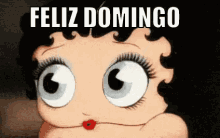 Betty Boop Feliz Domingo GIF - Betty Boop Feliz Domingo Pestanas GIFs