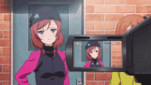 blinking love live maki maki nishikino cute blinking love live maki maki nishikino cute