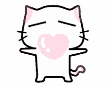 Heart Cat GIF - Heart Cat GIFs