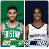 Boston Celtics (47) Vs. Memphis Grizzlies (45) Half-time Break GIF - Nba Basketball Nba 2021 GIFs