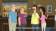 Shots! GIF - Bobs Burgers Party Started GIFs