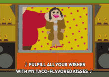 puppet fulfill all your wishes taco flavored kisses