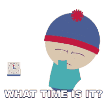 what time is it stan marsh south park s8e14 woodland critter christmas