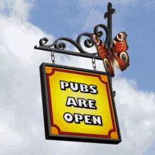 Pubs Are Open Pub Sign GIF - Pubs Are Open Pubs Pub Sign GIFs