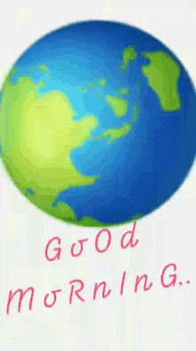 Good Morning Earth GIF - Good Morning Earth Planet GIFs