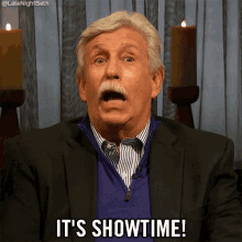 Its Showtime Surprise GIF - Its Showtime Surprise Lets Get Started GIFs