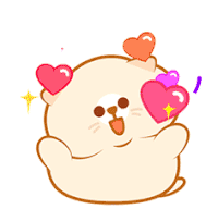 Heart Cute Sticker - Heart Cute Fat Stickers