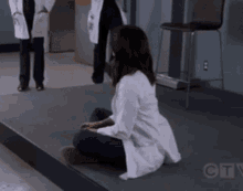 Greys Anatomy Amelia Shepherd GIF - Greys Anatomy Amelia Shepherd Sitting GIFs