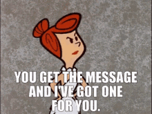 The Flintstones Get GIF - The Flintstones Get Message GIFs