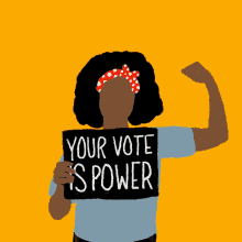 You Are Strong Your Vote Is Power GIF - You Are Strong Your Vote Is Power Power GIFs