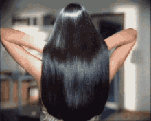 karring hair beautiful natural flip black hair