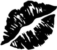 black lips kiss