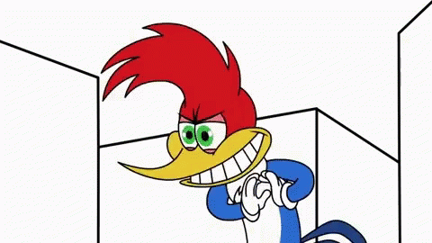 evil woody woodpecker