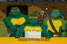 Tmnt Michelangelo GIF - Tmnt Michelangelo Happy Birthday To Me GIFs