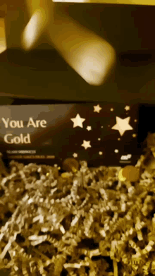 You Are Gold Gift GIF - You Are Gold Gold Gift GIFs