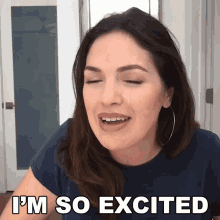 Im So Excited Sharzad Kiadeh GIF - Im So Excited Sharzad Kiadeh Im So Thrilled GIFs