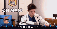 Oh Man Isaac Grindinger GIF - Oh Man Isaac Grindinger Vulkan Gaming GIFs