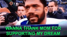 Russell Wilson Thanks Mom GIF - Russell Wilson Thanks Mom Coach GIFs
