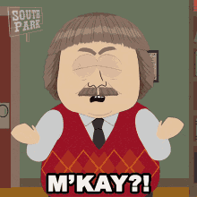 Mkay Bucky Bailey GIF - Mkay Bucky Bailey South Park GIFs