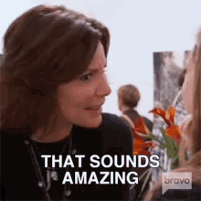 That Sounds Amazing Real Housewives Of New York GIF - That Sounds Amazing Real Housewives Of New York Sounds Cool GIFs