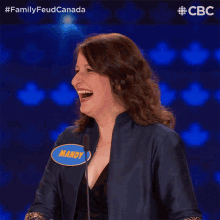 laugh mandy family feud canada funny hilarious
