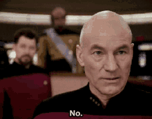 Star Trek Picard No GIF - Star Trek Picard No Nope GIFs