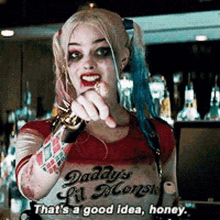 Harley Quinn Thats It GIF - Harley Quinn Thats It Thats Right GIFs